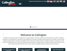 Tablet Screenshot of callingtonhaven.com